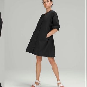 Lululemon Ventlight Button Front Dress